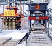 双面加压液压砖机